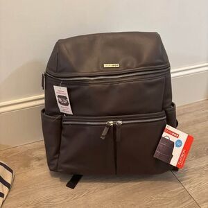 Skip Hop Faux Leather Diaper Bag